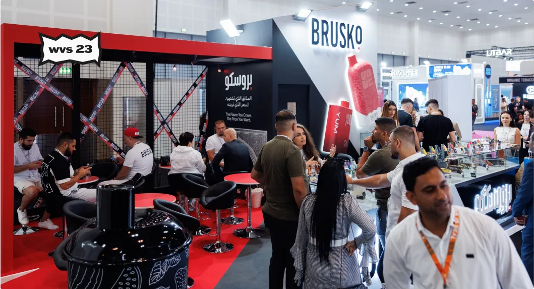 Стенд Brusko · World Shisha Dubai
