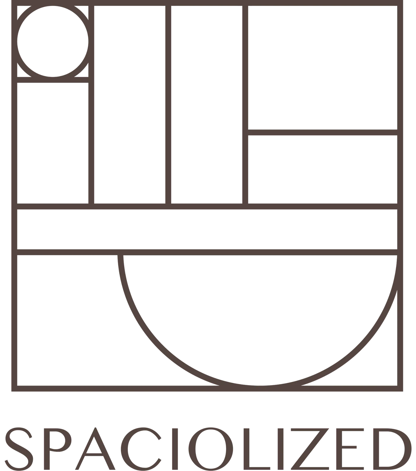 Айдентика Spaciolized — порядок как система — кейс ABD