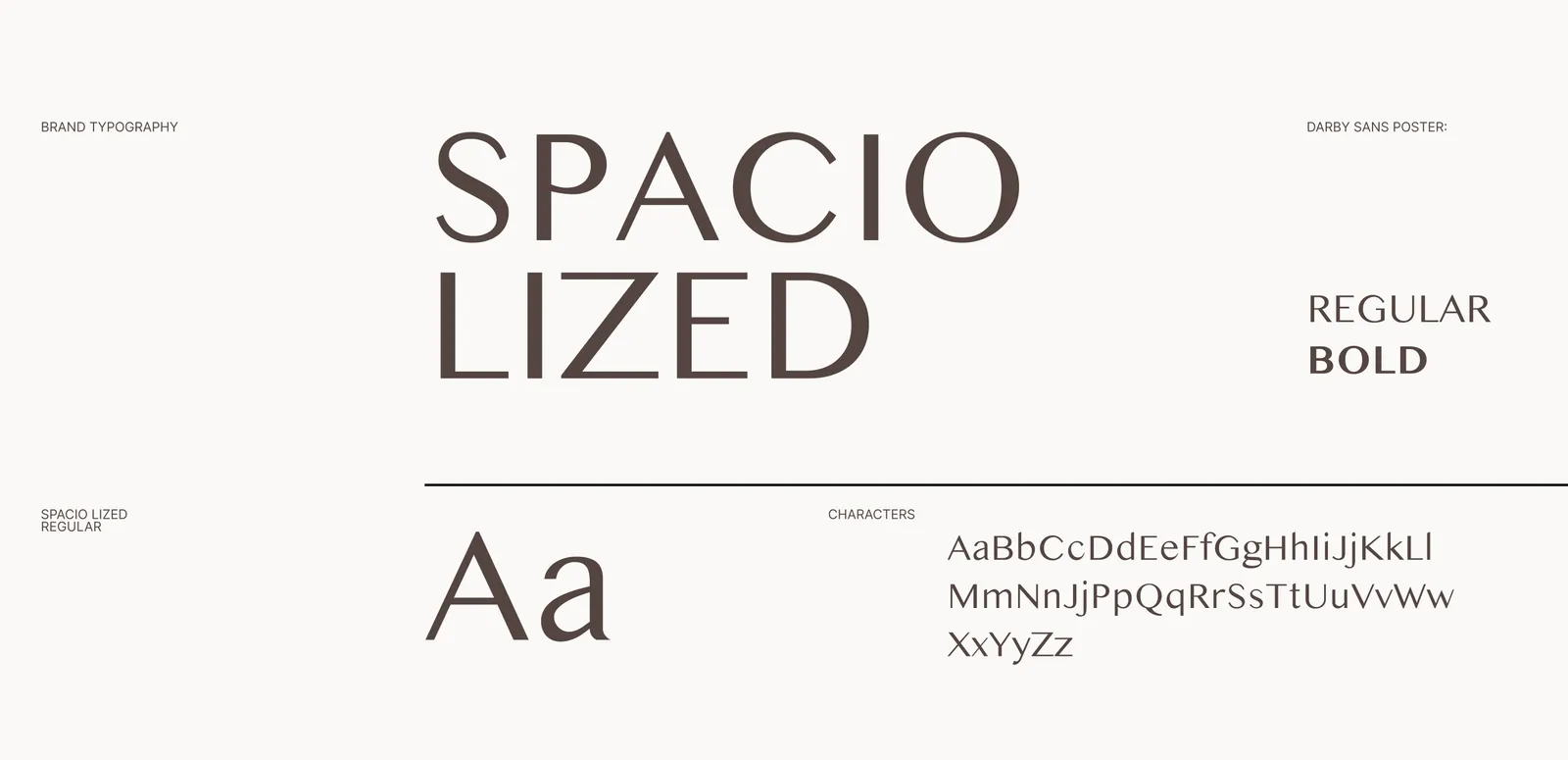 Типографика SPACIOLIZED